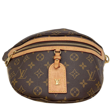 LOUIS VUITTON High Rise Monogram Canvas Bumbag Brown