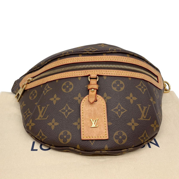 LOUIS VUITTON High Rise Monogram Canvas Bumbag Brown