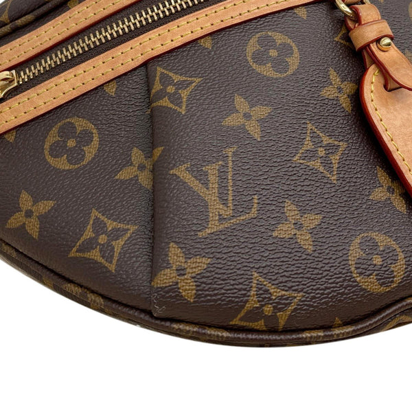 LOUIS VUITTON High Rise Monogram Canvas Bumbag Brown