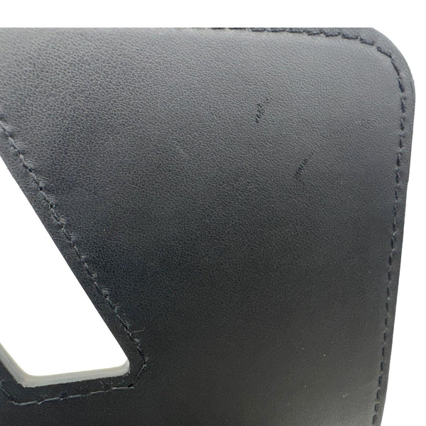 LOUIS VUITTON  LV Twist MM Epi Leather Chain Shoulder Bag Black