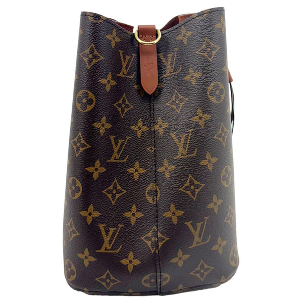 LOUIS VUITTON Neonoe MM Monogram Canvas Shoulder Bag Caramel