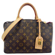 Louis Vuitton Petit Palais Brown Monogram Canvas Shoulder Bag