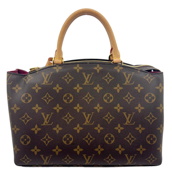 LOUIS VUITTON Petit Palais Monogram Canvas Shoulder Bag Brown