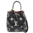 LOUIS VUITTON Neonoe MM Giant Empreinte Leather Shoulder Bag Bicolor