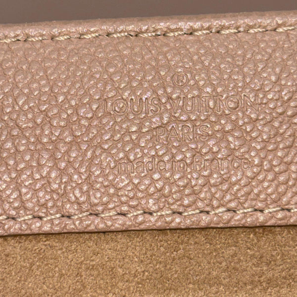 LOUIS VUITTON Very Chain Monogram Leather Shoulder Bag Brown