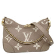 LOUIS VUITTON Boulogne PM Monogram Empreinte Leather Shoulder Bag Bicolor