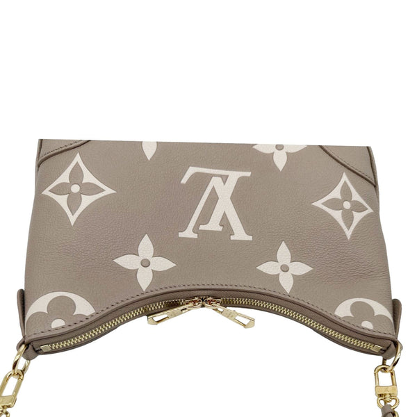 LOUIS VUITTON Boulogne PM Monogram Empreinte Leather Shoulder Bag Bicolor