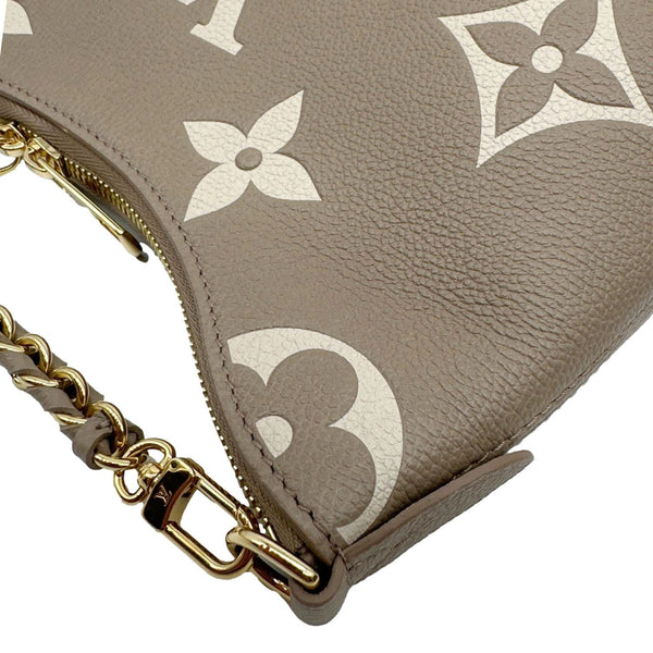 LOUIS VUITTON Boulogne PM Monogram Empreinte Leather Shoulder Bag Bicolor