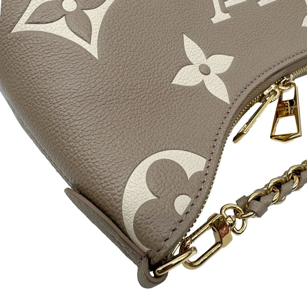 LOUIS VUITTON Boulogne PM Monogram Empreinte Leather Shoulder Bag Bicolor