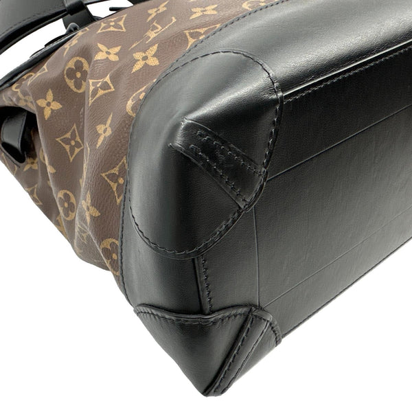 LOUIS VUITTON Steamer PM Solar Ray Monogram Canvas Messenger Bag Black