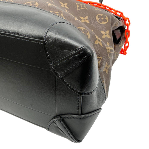 LOUIS VUITTON Steamer PM Solar Ray Monogram Canvas Messenger Bag Black