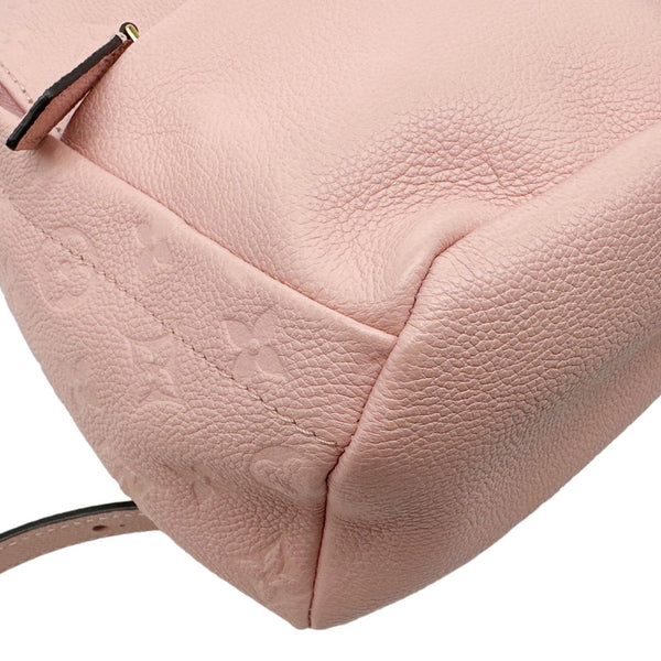 LOUIS VUITTON Sorbonne Monogram Empreinte Leather Backpack Pink