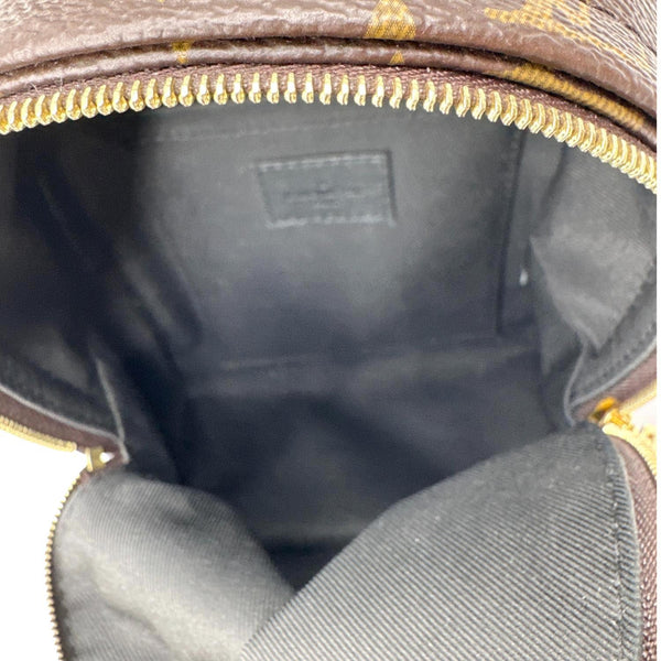 LOUIS VUITTON Palm Spring Mini  Monogram Canvas Backpack Brown