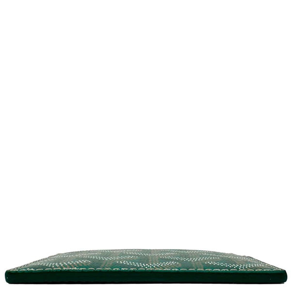 GOYARD Saint Sulpice  Coated Canvas Card Holder Green