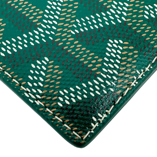 GOYARD Saint Sulpice  Coated Canvas Card Holder Green