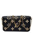 LOUIS VUITTON Felicie Pochette Monogram Empreinte Crossbody Bag Black