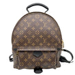 LOUIS VUITTON Palm Springs MM Monogram Canvas Backpack Brown