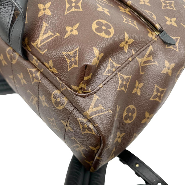 LOUIS VUITTON Palm Springs MM Monogram Canvas Backpack Brown