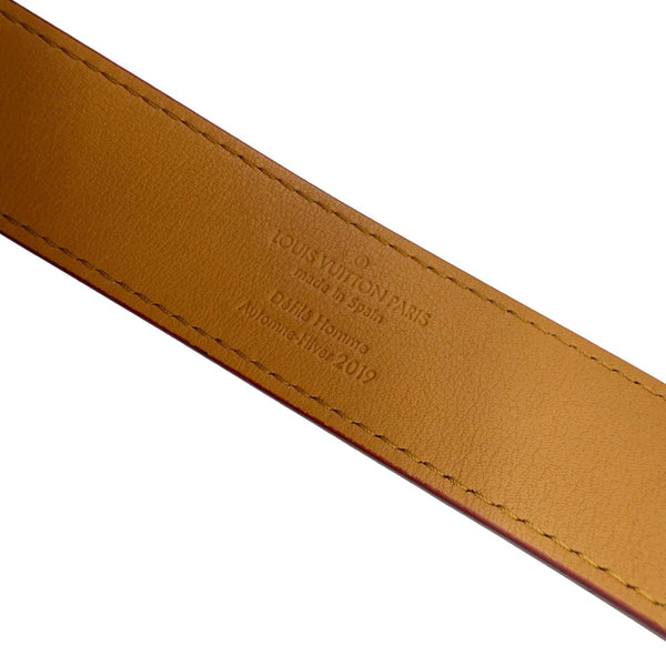 LOUIS VUITTON S Lock Monogram Canvas Belt Pouch Brown