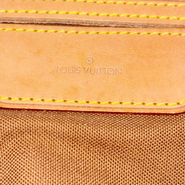 LOUIS VUITTON Sac Flanerie 50 Monogram Canvas Shoulder Bag Brown