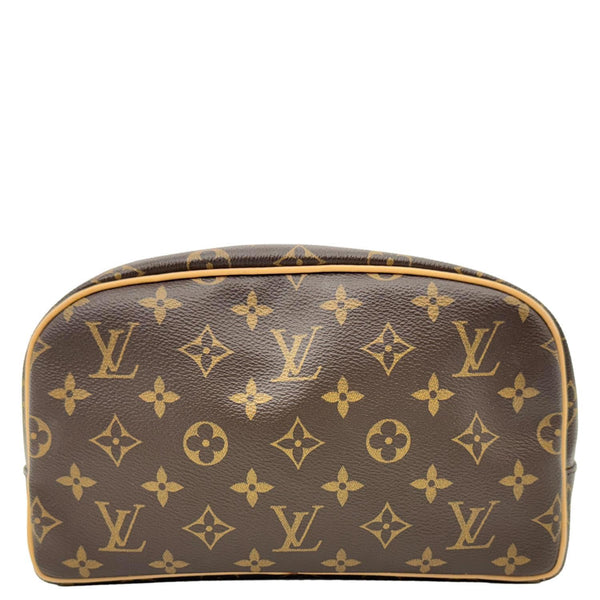 LOUIS VUITTON Toiletry 25 Monogram Canvas Cosmetic Pouch Brown