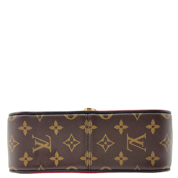 LOUIS VUITTON Cherrywood BB Vernis Leather Crossbody Bag Red