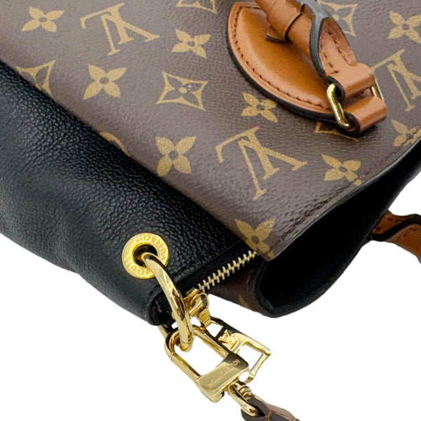 LOUIS VUITTON Vendome MM Monogram Canvas Shoulder Bag Brown