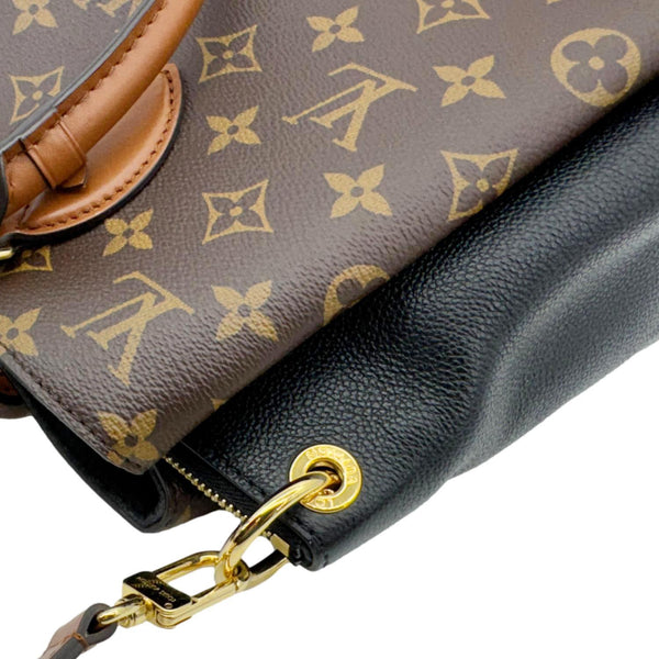 LOUIS VUITTON Vendome MM Monogram Canvas Shoulder Bag Brown