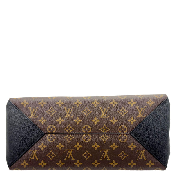 LOUIS VUITTON Vendome MM Monogram Canvas Shoulder Bag Brown