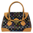 LOUIS VUITTON Beverly GM Monogram Multicolor Satchel Bag Black