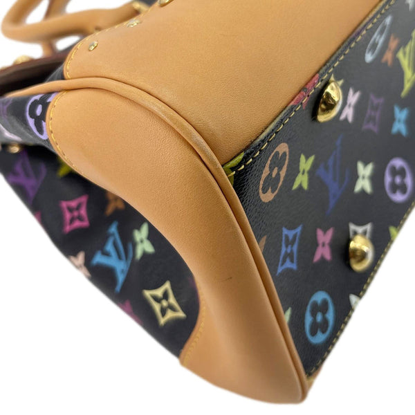 LOUIS VUITTON Beverly GM Monogram Multicolor Satchel Bag Black