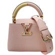Louis Vuitton Capucines BB Taurillon Leather Satchel Bag Pink