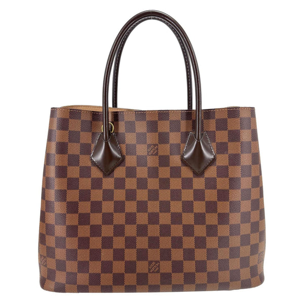 LOUIS VUITTON Kensington Damier Ebene Shoulder Bag Brown