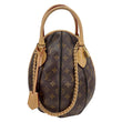 LOUIS VUITTON LV Egg Souple Monogram Canvas Shoulder Bag Brown