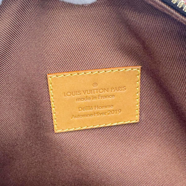 LOUIS VUITTON Soft Trunk Monogram Canvas Shoulder Bag Brown