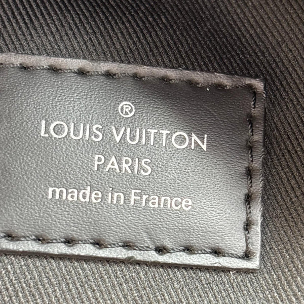 LOUIS VUITTON Josh Damier Graphite Backpack Black