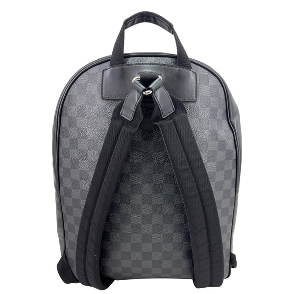 LOUIS VUITTON Josh Damier Graphite Backpack Black
