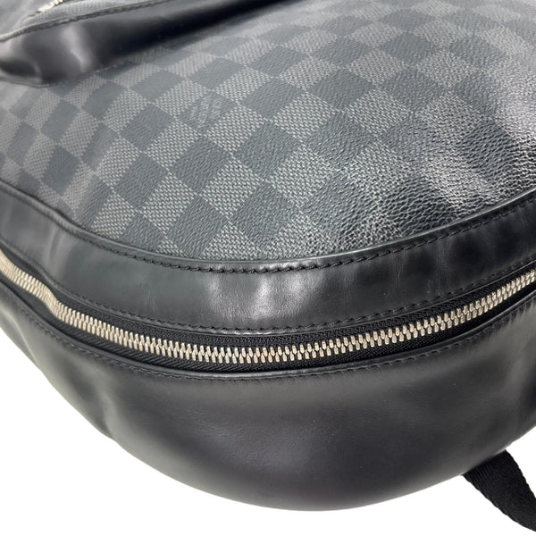 LOUIS VUITTON Josh Damier Graphite Backpack Black