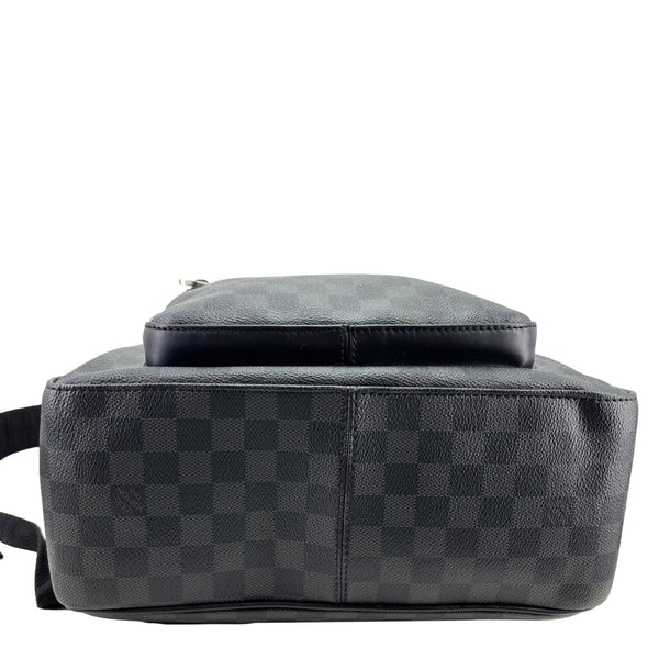 LOUIS VUITTON Josh Damier Graphite Backpack Black