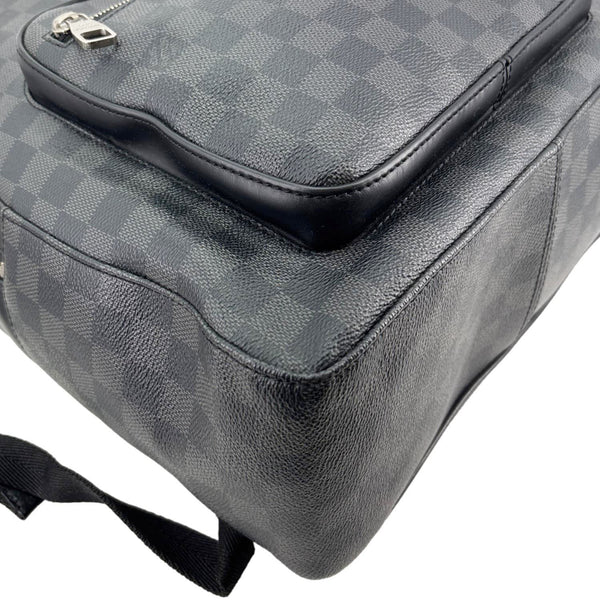 LOUIS VUITTON Josh Damier Graphite Backpack Black