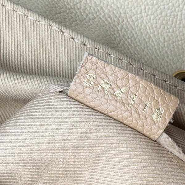 LOUIS VUITTON Clapton Damier Ebene Backpack Bag Beige