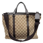 GUCCI Joy Large GG Supreme Canvas Shopping Tote Bag Beige 449169