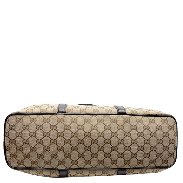 GUCCI Joy Large GG Supreme Canvas Shopping Tote Bag Beige 449169