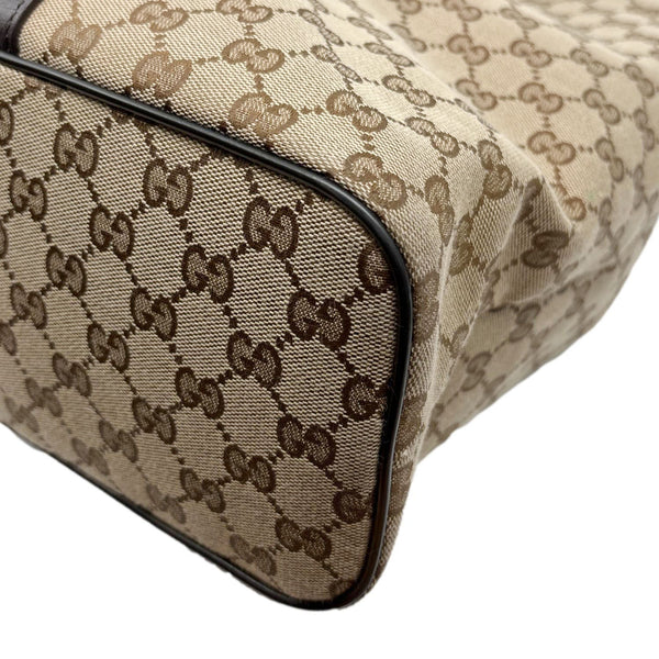 GUCCI Joy Large GG Supreme Canvas Shopping Tote Bag Beige 449169