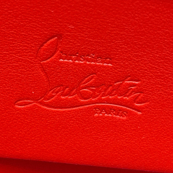 CHRISTIAN LOUBOUTIN Paloma Medium Calfskin Leather Top Handle Crossbody Bag Pink