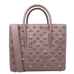 CHRISTIAN LOUBOUTIN Paloma Medium Calfskin Leather Top Handle Crossbody Bag Pink