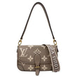 LOUIS VUITTON Diane Empreinte Monogram Leather Shoulder Bag Bicolor