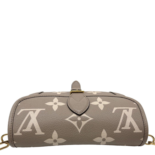 LOUIS VUITTON Diane Empreinte Monogram Leather Shoulder Bag Bicolor