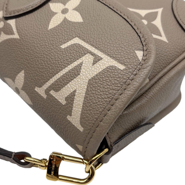 LOUIS VUITTON Diane Empreinte Monogram Leather Shoulder Bag Bicolor