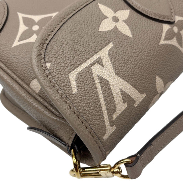 LOUIS VUITTON Diane Empreinte Monogram Leather Shoulder Bag Bicolor